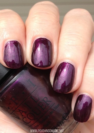 Polish Insomniac Throwback Thursday Opi Plum Full Of Cheer 2010 Opi Plum Full Of Cheer 2010 Ulta Exclusive