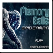 Jeux de Spiderman Balles de mémoire Jeux de Spiderman Balles de mémoire