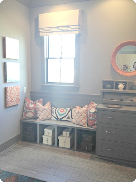 grey mud room