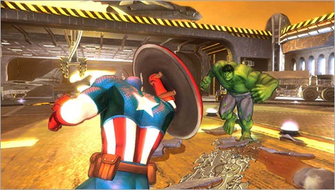 Captain America vs Hulk