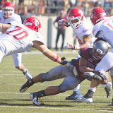Washington - Grizzly Stadium, Montana Grizzlies vs. South Dakota Coyotes.  Missoula, MT, September 1st, 2012.