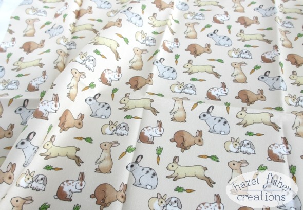 2014 August 07 rabbits cotton fabric spoonflower hazel fisher creations