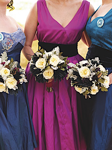 The bridal party.