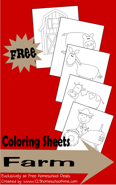 Farm Coloring Pages - These are super cute coloring sheets for toddler, preschool, prek, kindergarten, and first grade - barn, pig, horse, cow, tractor, and more Farm Coloring Pages - These are super cute coloring sheets for toddler, preschool, prek, kindergarten, and first grade - barn, pig, horse, cow, tractor, and more