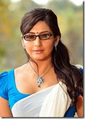 Ragini Diwedi hot in saree_closeup