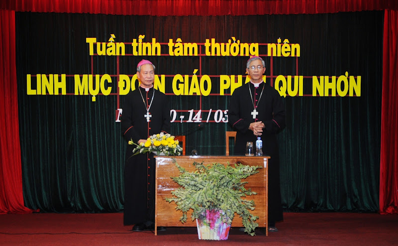 Hình ảnh tuần tĩnh tâm linh mục giáo phận Qui nhơn (10-14/03/2014)
