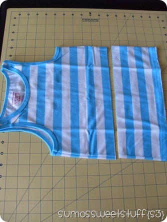 cut tank for knit tank dress