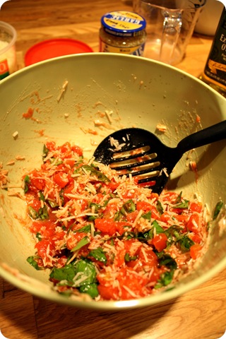 quick basil tomato pasta recipe