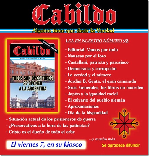Cabildo 92 -Temario-