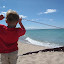 Finding the "secret path" at Pointe Betsie Lighthouse. &ndash; 06-Aug-2010
