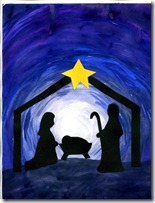 nativity siloutte082 nativity siloutte082