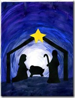 nativity siloutte082