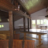 The meeting/lecture area to be used for visitors/tourists in the future