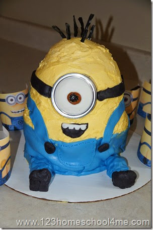Minion Birthday Cake Minion Birthday Cake