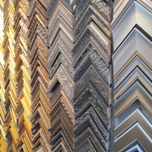 A selection of frames with more embellished details.
