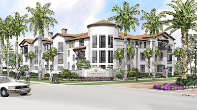 FL-toscana-davie....An artist's rendering of Toscana, a luxury apartment complex being proposed in Davie. Handout photo provided by: