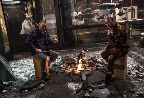 Hobos Invade the The Amazing Spider-Man 2 Set in New Photos