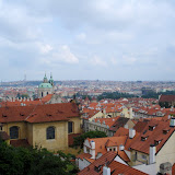 View of Prague from the Castle Quarter