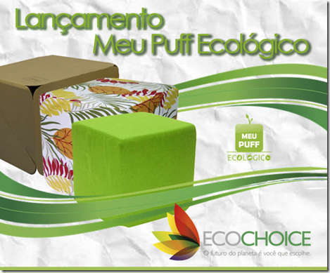 puff ecologico ecochoice decoracao