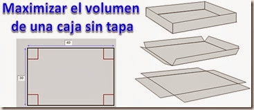 maximize box volume maximize box volume