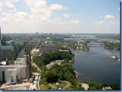 6146 Ottawa - Parliament Buildings Centre Block - Peace Tower and Memorial Chamber tour - Peace Tower observation deck