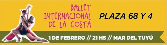 febrero 1 - 21hs - ballet MDT