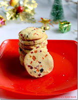 Eggless tutti frutti cookies recipe