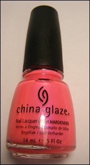 China Glaze Pink Voltage China Glaze Pink Voltage