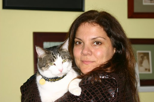 Priscilla's friend Christi Metropole, who founded The Stray Cat Alliance, a rescue group for cats, happened to be at the shelter that day saving another sweet soul in need. Priscilla's friend Christi Metropole, who founded The Stray Cat Alliance, a rescue group for cats, happened to be at the shelter that day saving another sweet soul in need.