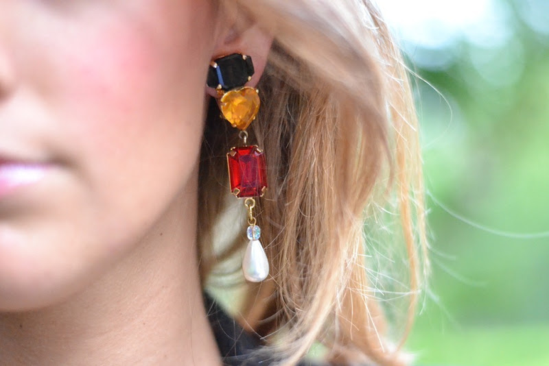 Vintage, Vintage bijoux, Vintage earrings