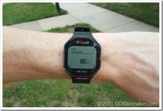 Polar RCX5 Auto Lap