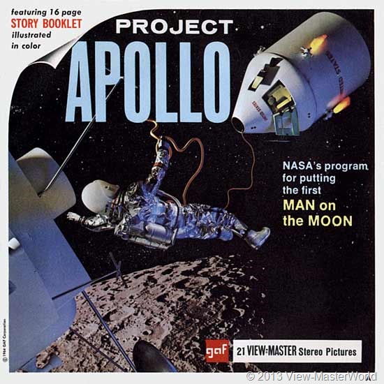 View-Master Project Apollo (B658), Packet Cover