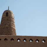 Turfan - Minaret Emin détail frise et tour