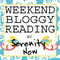 WeekendBloggyReading