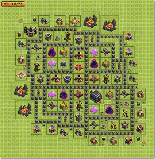 tembok dinding clash of clans paling kuat tembok dinding clash of clans paling kuat