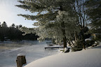 Looking south on Gull River