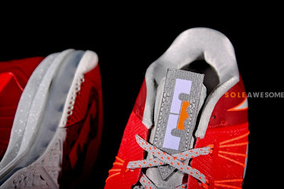 nike lebron 10 low gr ohio state 1 09 First Look at Nike Air Max LeBron X Low Ohio State