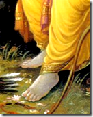 Lord Rama's lotus feet