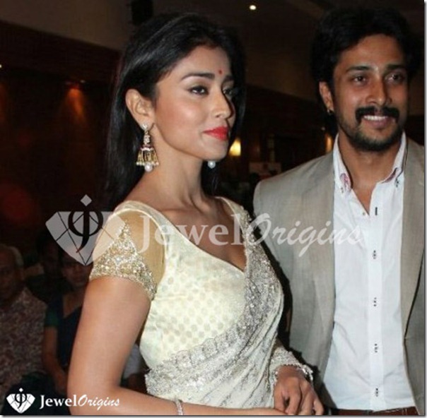 Shriya Saran, Prem Kumar at Chandra Movie Audio Launch Photos
