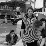 Shanghai - Marché poisson - La marchande