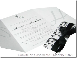  Convite de Casamento Preto e Branco, convite de casamento com faixa floral, convite de casamento com floral, Convite de casamento personalizado