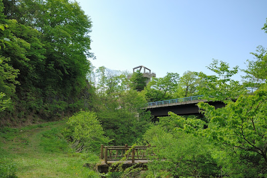 三段の滝近くの展望台
