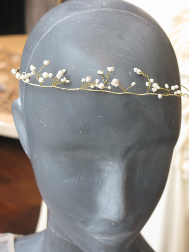 A romantic beaded crown