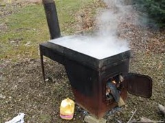 Boiling the sap