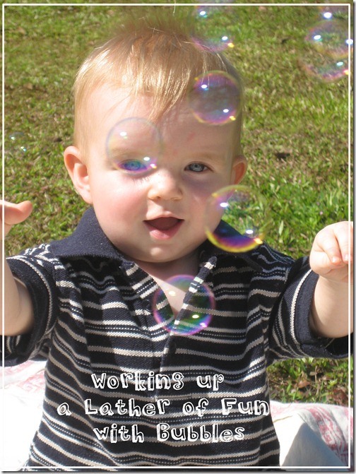 Working Up a Lather of Fun with Bubbles