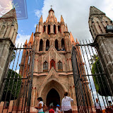 Catedral Rosa - Praça principal - San Miguel de Allende - México