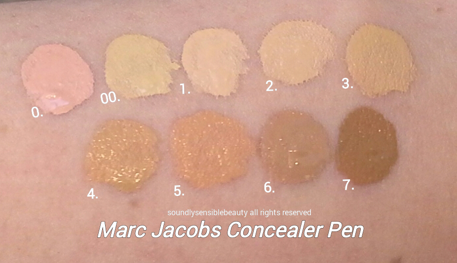 Marc Jacobs Remedy Concealer Pen; Review & Swatches of Shades