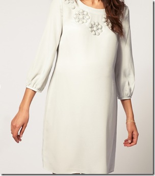 Embellished shift dress1