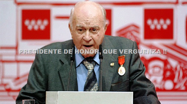 DI STFANO PRESIDENTE DE HONOR DI STFANO PRESIDENTE DE HONOR