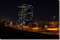 Incheon by night - seen from Central Park Incheon by night - seen from Central Park